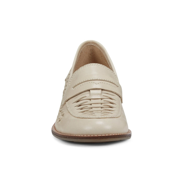 Earth Shoes Ella Round Toe Slip-on Casual Flat Loafers Ivory