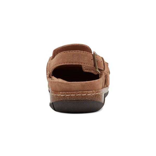 Earth Shoes Elmonte Round Toe Slingback Clogs Light Natural