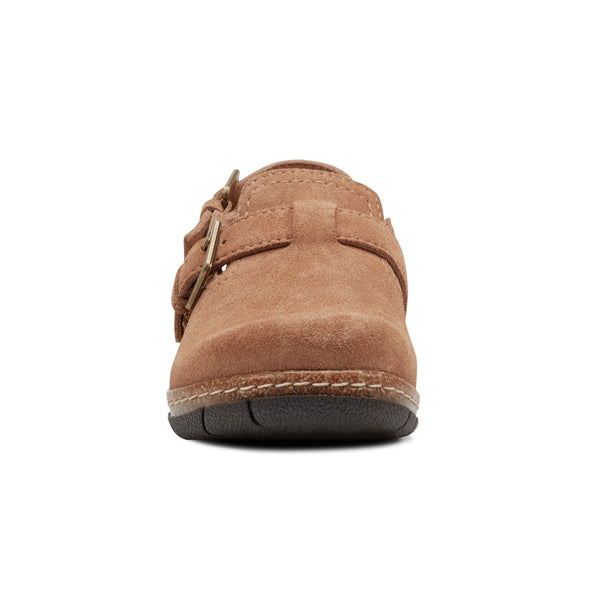 Earth Shoes Elmonte Round Toe Slingback Clogs Light Natural