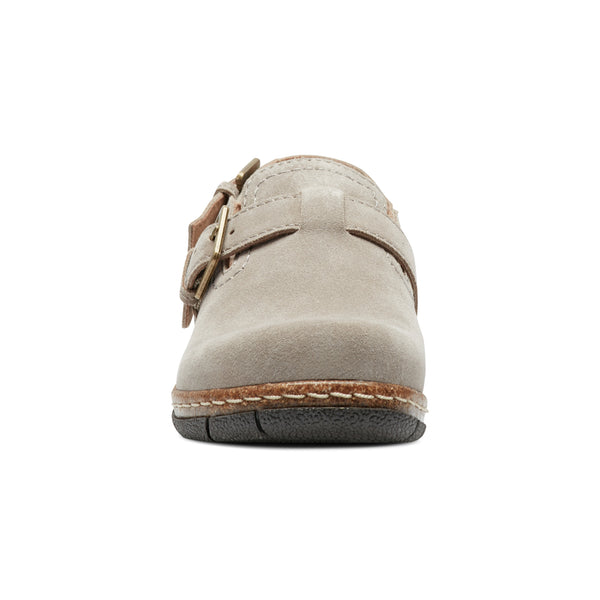 Earth Shoes Elmonte Round Toe Slingback Clogs Taupe