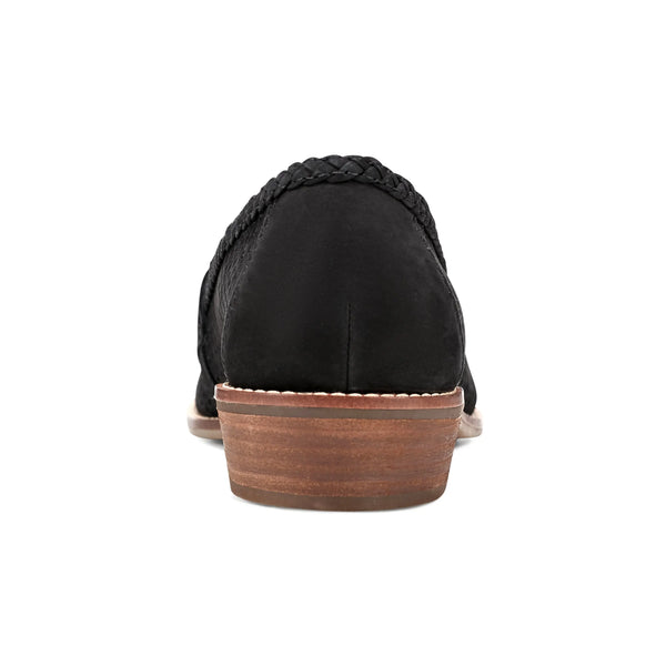 Earth Shoes Evvie Casual Slip-On Perforated Loafers Black