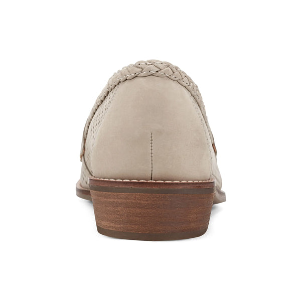 Earth Shoes Evvie Casual Slip-On Perforated Loafers Light Green