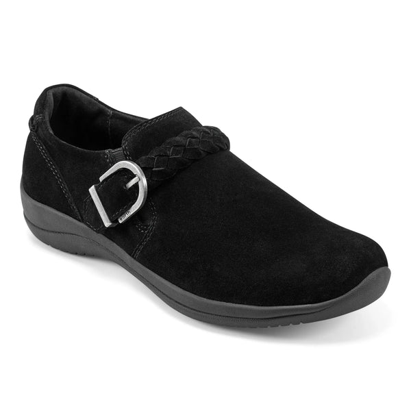 Earth Shoes Farage Round Toe Casual Slip-on Flats Black