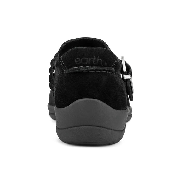 Earth Shoes Farage Round Toe Casual Slip-on Flats Black