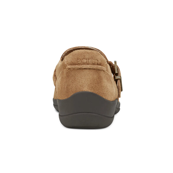 Earth Shoes Farage Round Toe Casual Slip-on Flats Medium Natural