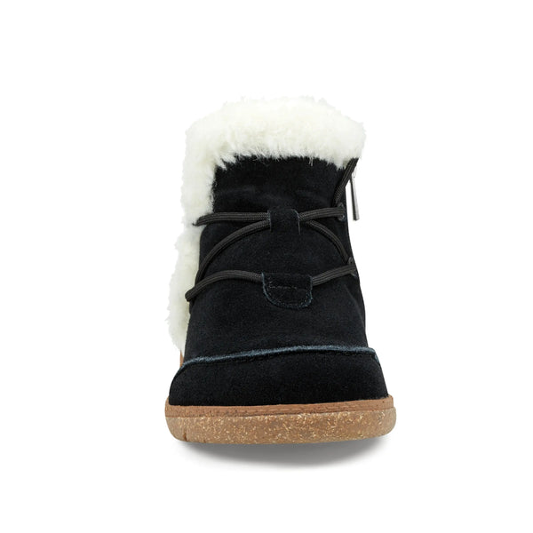 Earth Shoes Fleet Cold Weather Lace-up Casual Booties Black