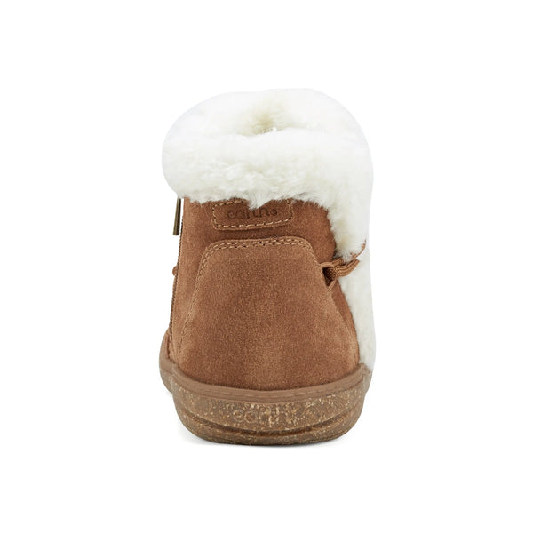 Earth Shoes Fleet Cold Weather Lace-up Casual Booties Dark Natural