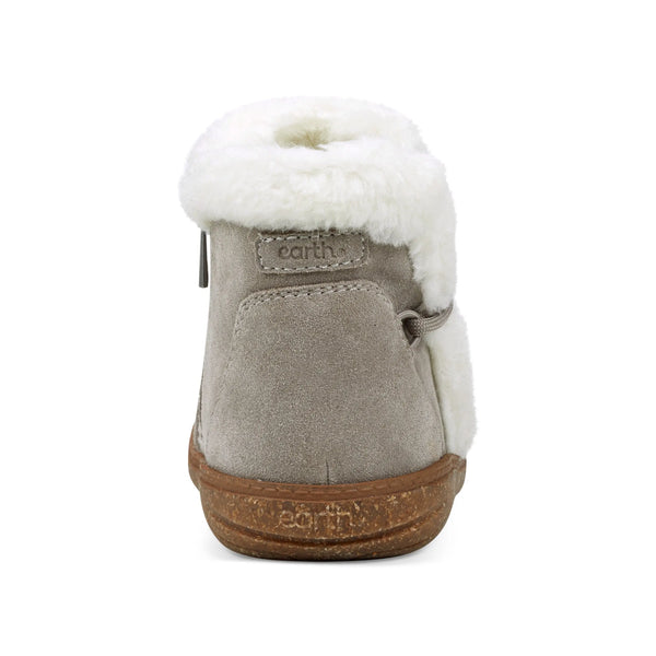 Earth Shoes Fleet Cold Weather Lace-up Casual Booties Medium Gray