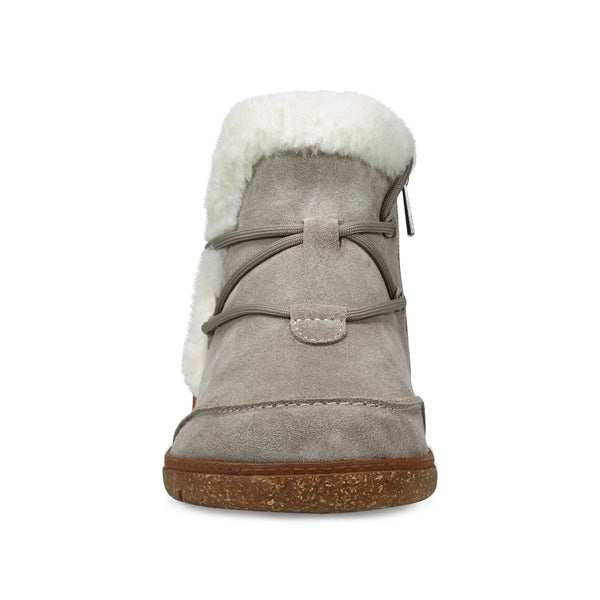Earth Shoes Fleet Cold Weather Lace-up Casual Booties Medium Gray