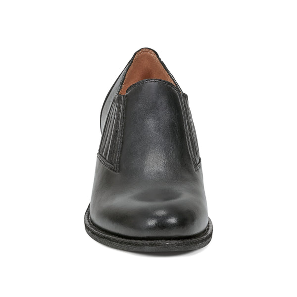 Earth Shoes Jalin Block Heel Slip-on Casual Booties Black