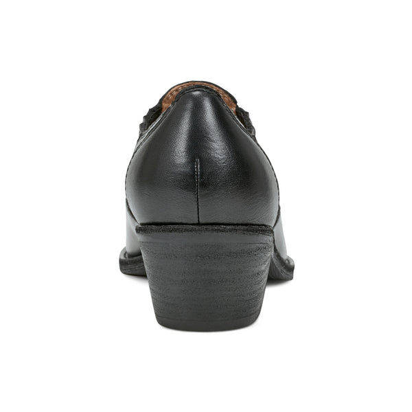 Earth Shoes Jalin Block Heel Slip-on Casual Booties Black