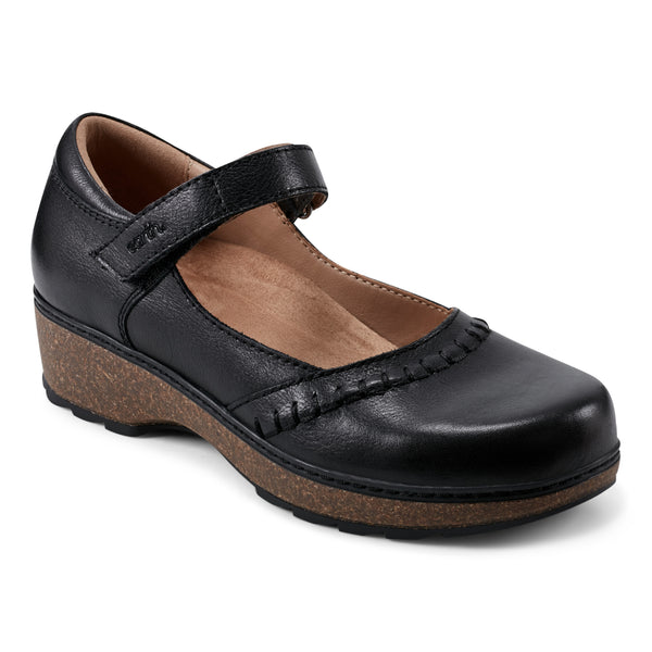 Earth Shoes Kalece Mary Jane Round Toe Casual Shoes Black