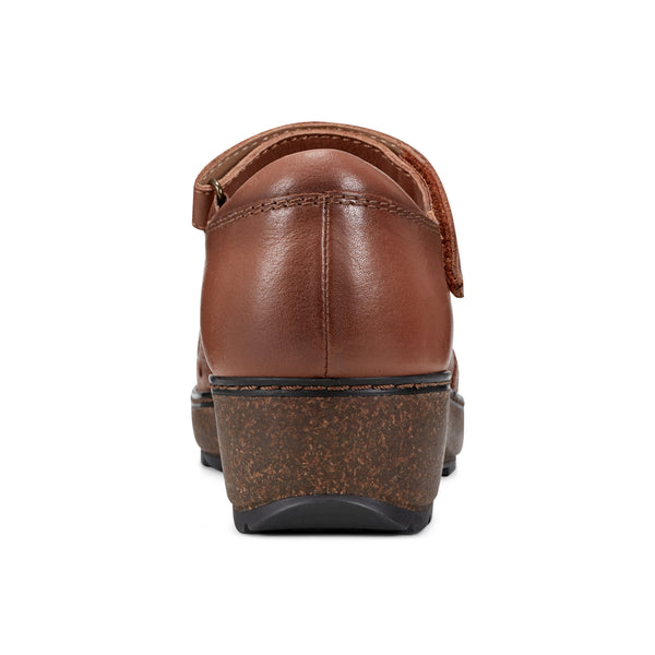 Earth Shoes Kalece Mary Jane Round Toe Casual Shoes Light Natural