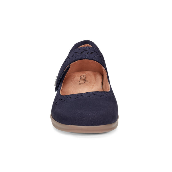 Earth Shoes Kinsey Mary Jane Casual Flats Dark Blue