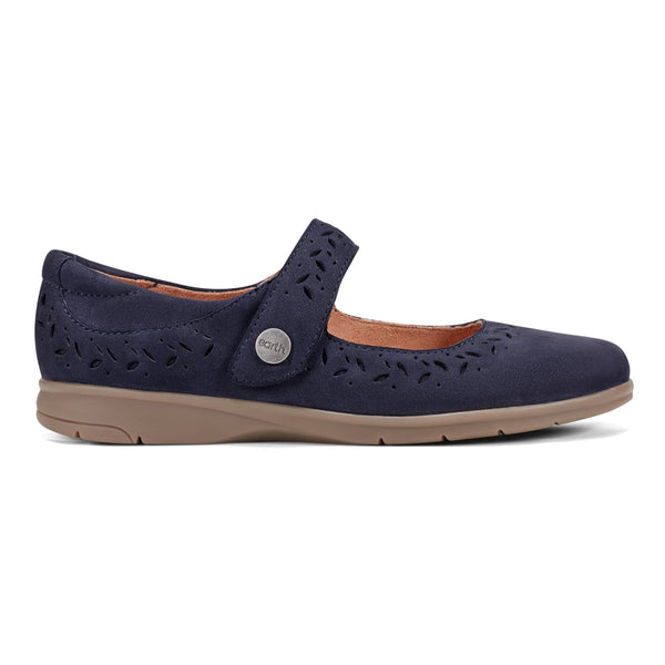 earth shoes Kinsey Mary Jane Casual Flats Dark Blue