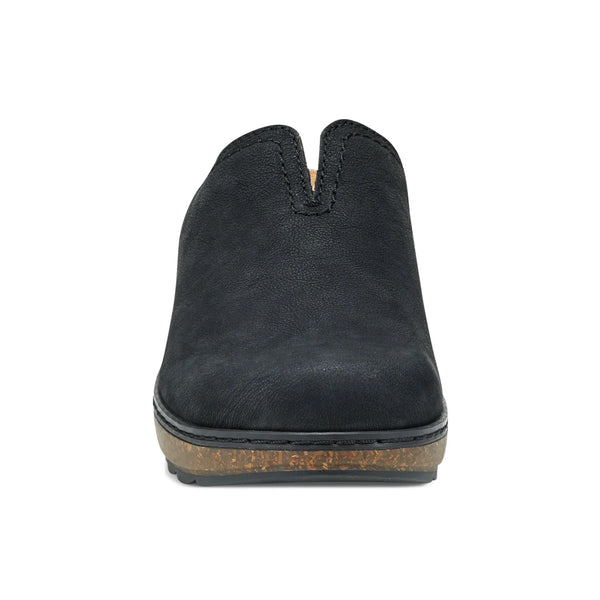 Earth Shoes Kolia Round Toe Slip-on Casual Clogs Black