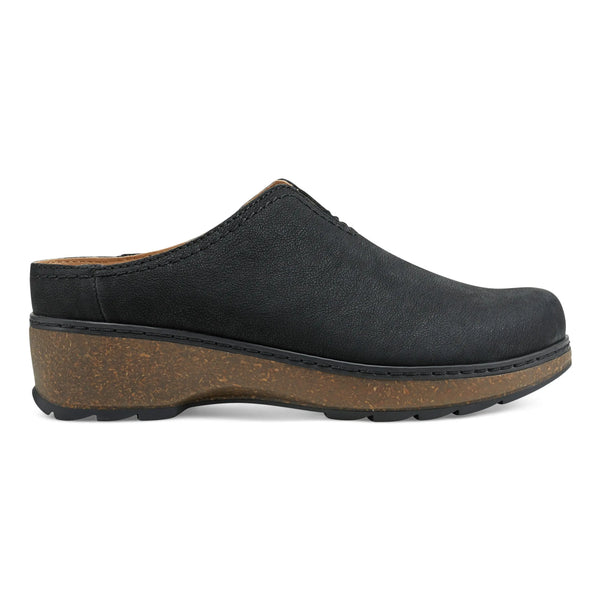 earth shoes Kolia Round Toe Slip-on Casual Clogs Black