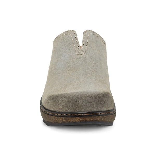 Earth Shoes Kolia Round Toe Slip-on Casual Clogs Brown