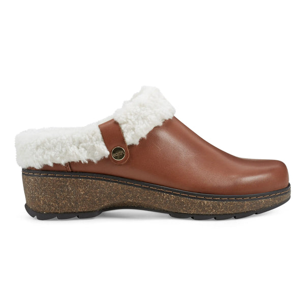 earth shoes Kona Round Toe Slip-on Casual Clogs Light Natural