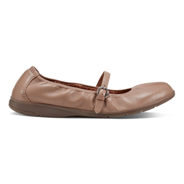 earth shoes Korvino Mary Jane Casual Flats Light Natural