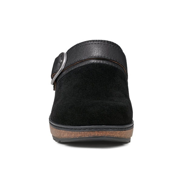 Earth Shoes Kulla Slip-on Round Toe Casual Clogs Black