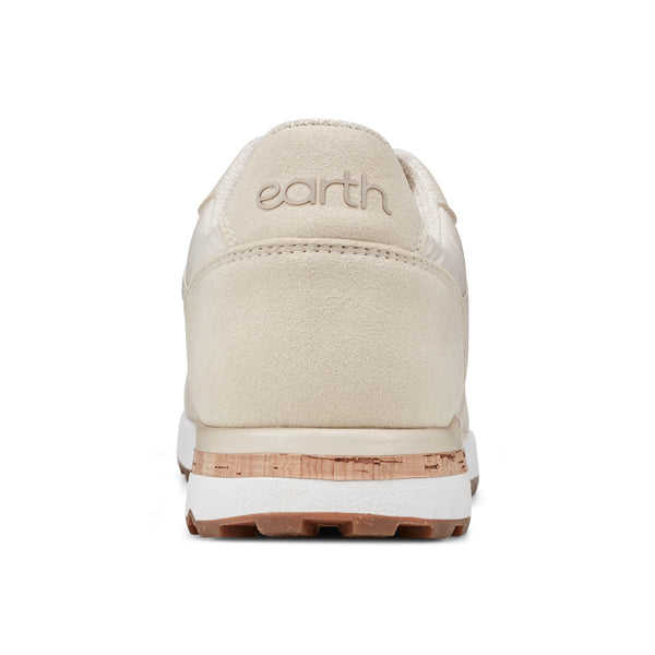 Earth Shoes Maren Casual Lace-Up Sneakers Light Natural