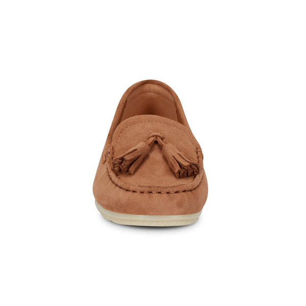 Earth Shoes Raquel Slip-on Casual Flat Tassel Loafers Medium Natural