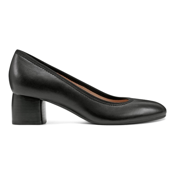 earth shoes Rellia Slip-on Almond Toe Dress Ballet Pumps Black
