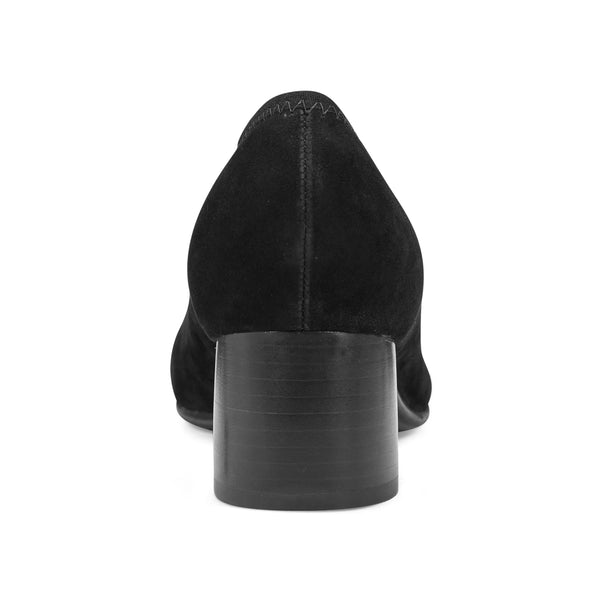 Earth Shoes Rellia Slip-on Almond Toe Dress Ballet Pumps Black