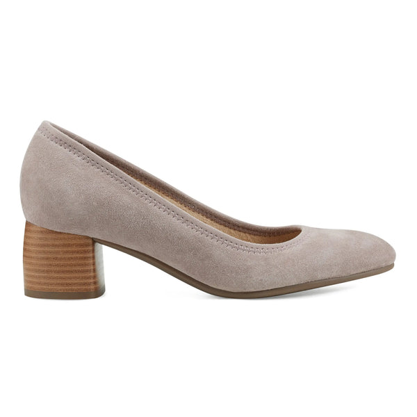 earth shoes Rellia Slip-on Almond Toe Dress Ballet Pumps Light Pink