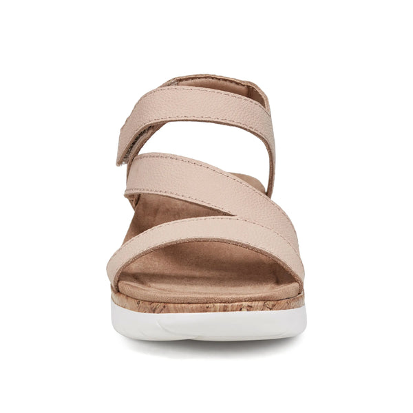 Earth Shoes Roni Casual Strappy Flat Sandals Light Natural