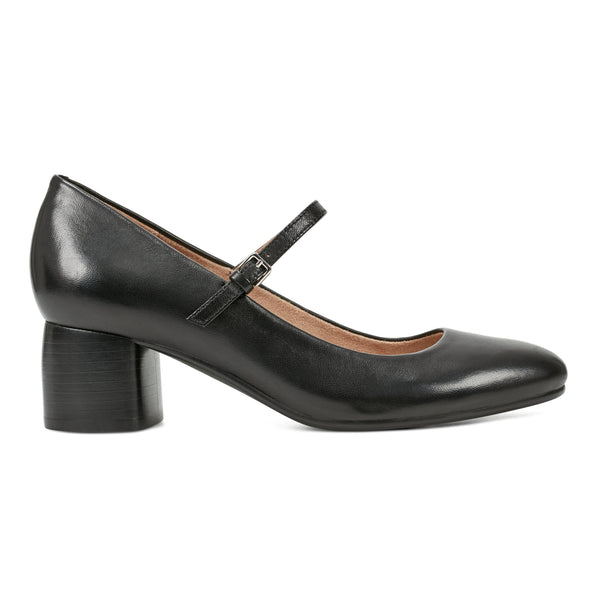 earth shoes Rumer Mary Jane Block Heel Dress Pumps Black
