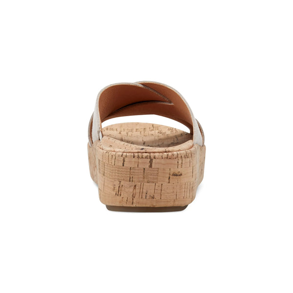 Earth Shoes Scout Casual Slip-on Wedge Platform Sandals Light Natural