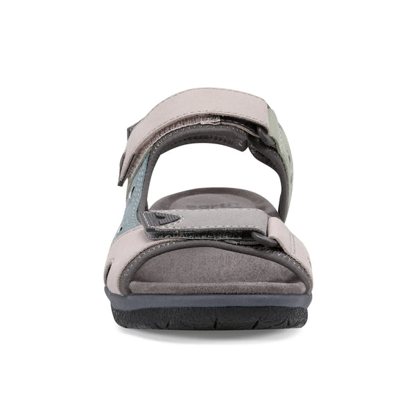 Earth Shoes Skylar Round Toe Lightweight Casual Flat Sandals Light Purple