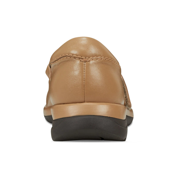 Earth Shoes Tose Lug Sole Square Toe Casual Ballet Flats Medium Natural