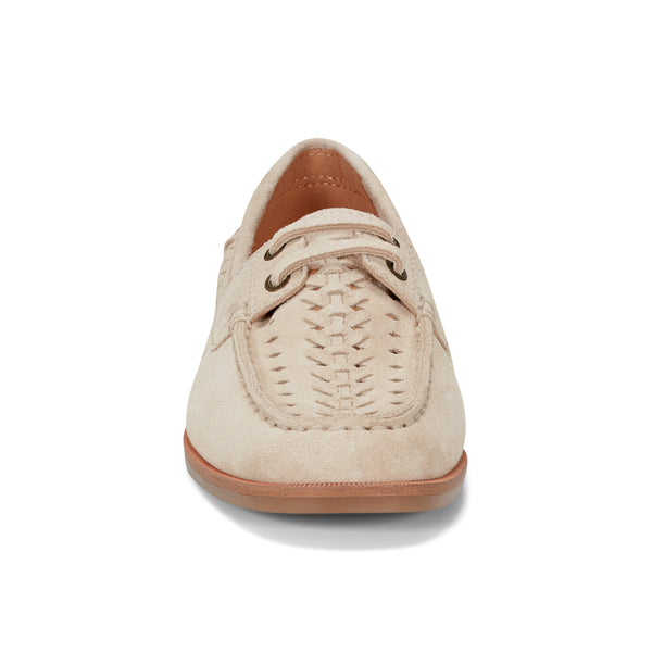 Earth Shoes Wishing Almond Toe Slip-on Flat Casual Loafers Light Natural