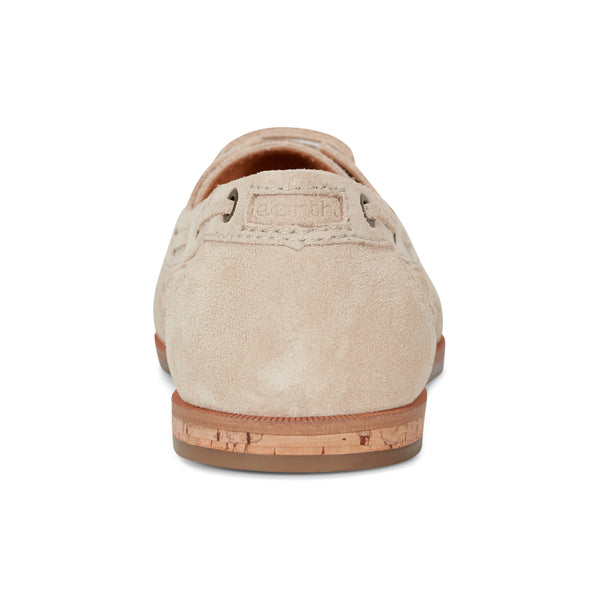 Earth Shoes Wishing Almond Toe Slip-on Flat Casual Loafers Light Natural