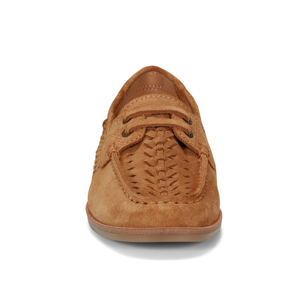 Earth Shoes Wishing Almond Toe Slip-on Flat Casual Loafers Medium Natural