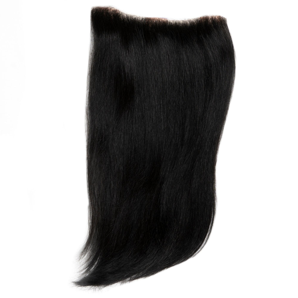Easilocks 12" Invisible Crown Booster Hair Piece Light Grey