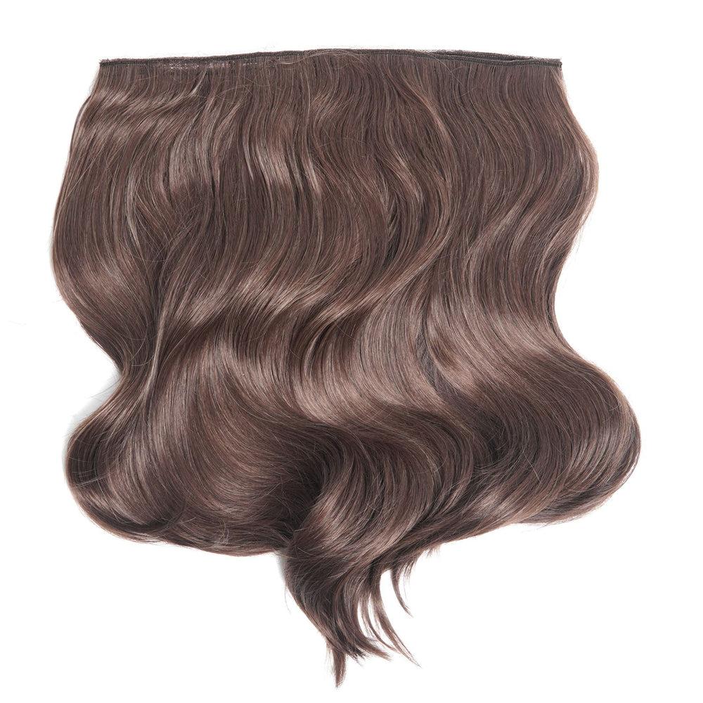 Easilocks 14" Clip In Bouncy HD Fibre Hair Piece Copper