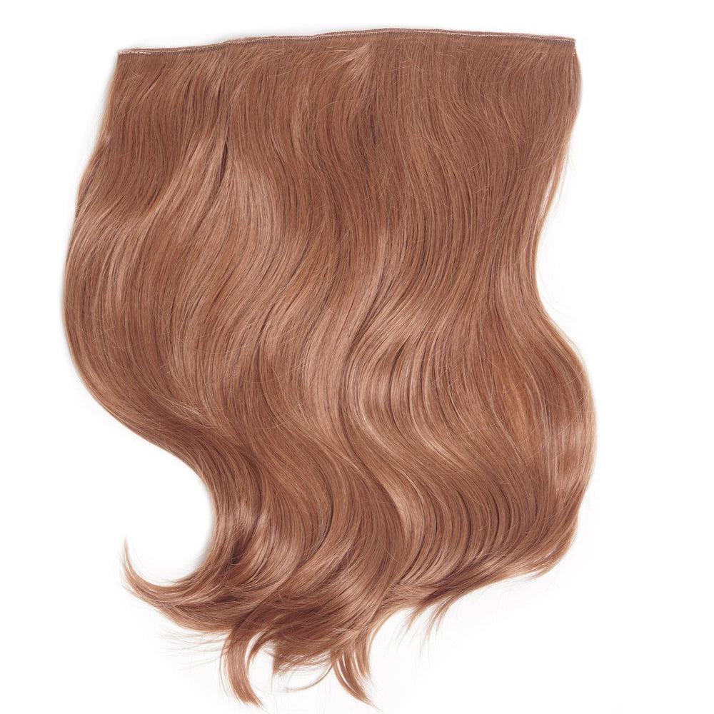 Easilocks 14" Clip In Bouncy HD Fibre Hair Piece Copper