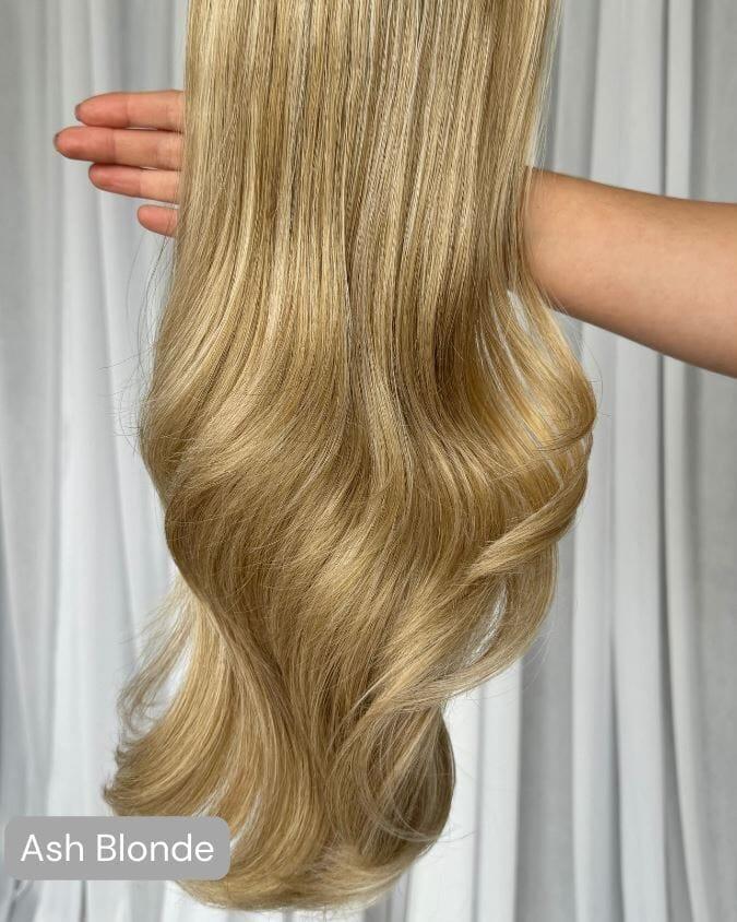 Easilocks 14" Silky Straight Clip In Hair Extensions Black/Ebony