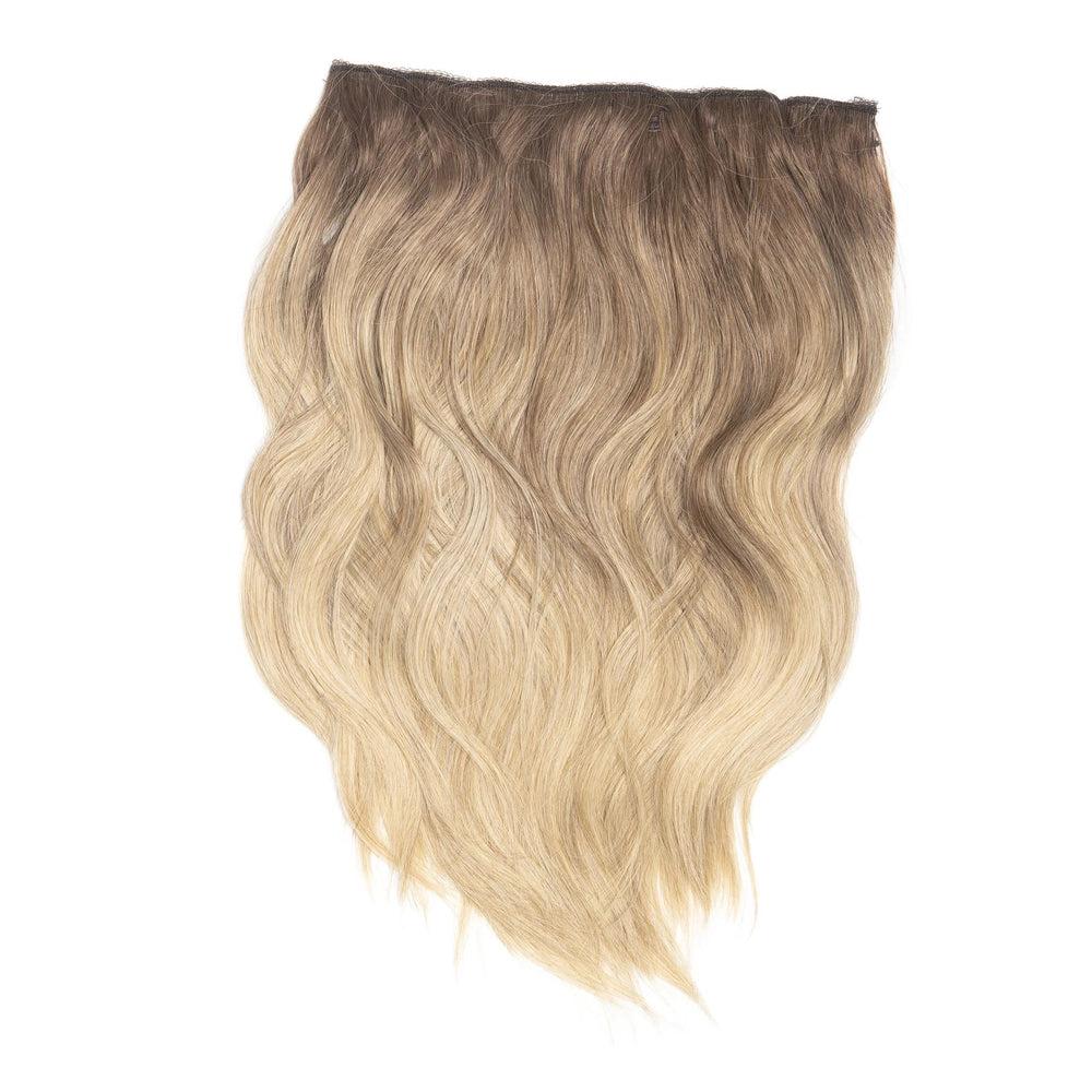 Easilocks 14" Wavy Clip In Hair Extensions Chestnut Brunette