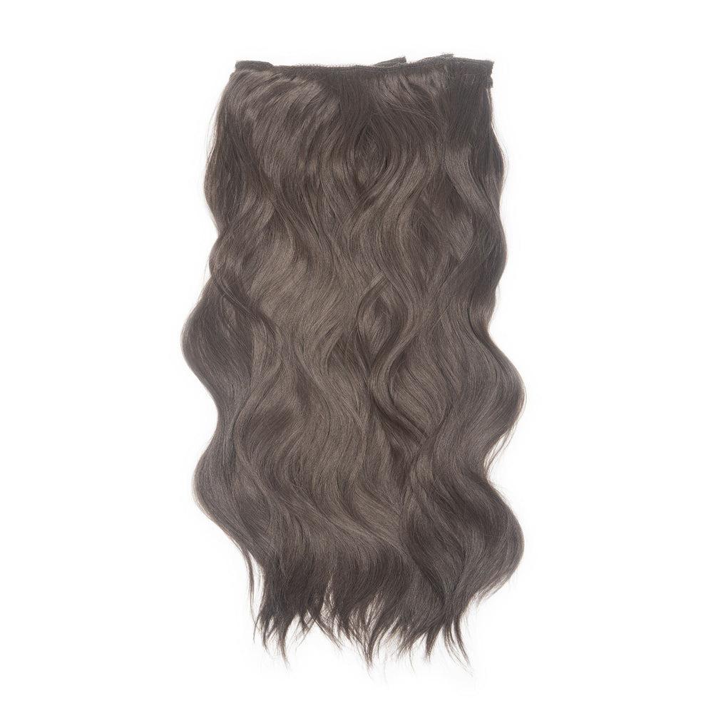 Easilocks 20" Wavy Clip In Hair Extensions Black/Ebony