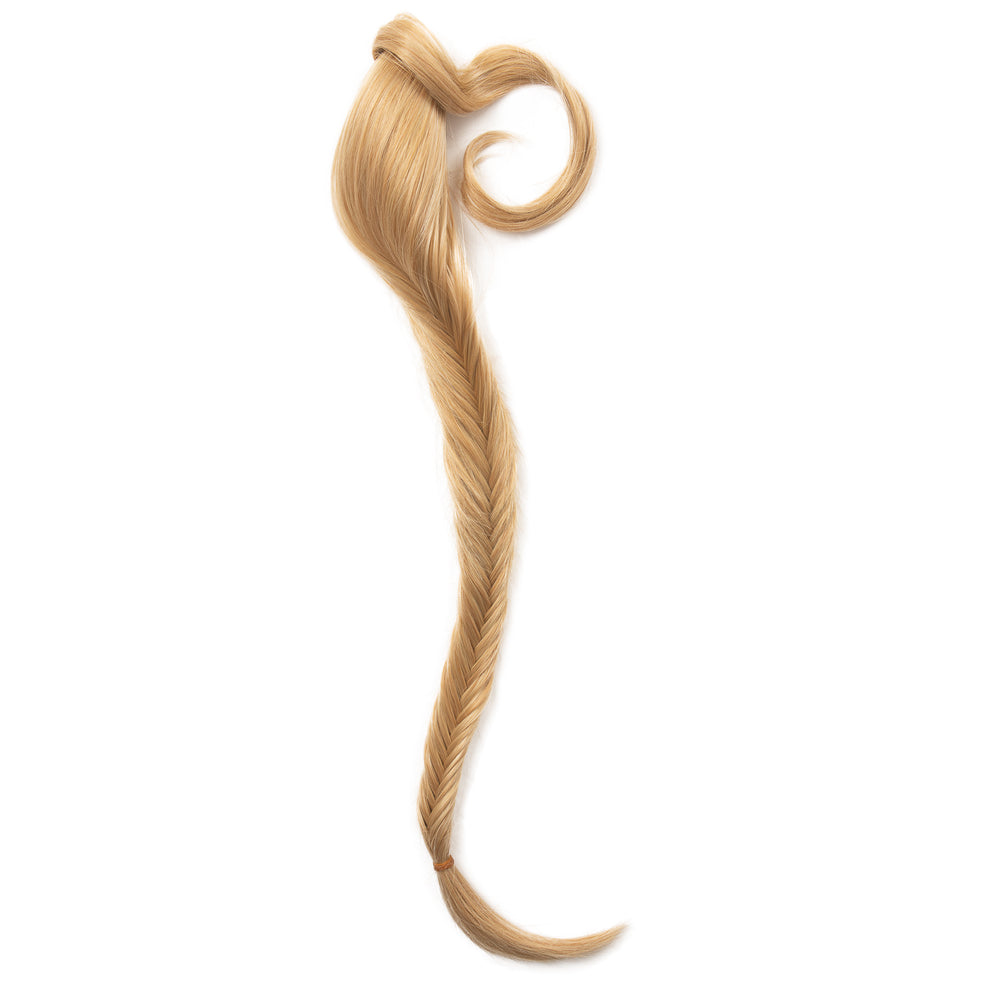 easilocks Clip In 24" Fishtail Braid Hair Extension - Cream Caramel Default Title