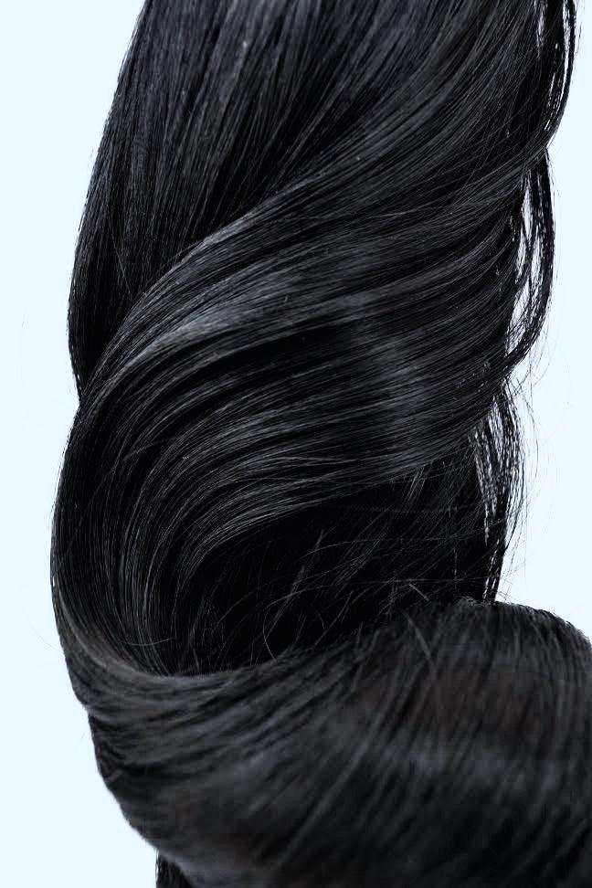 Easilocks Clip In 24" Fishtail Braid Hair Extension - Ebony/Black Default Title