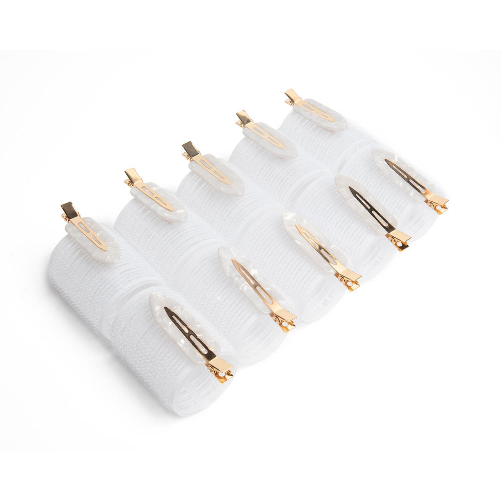 Easilocks Confetti Collection Rollers Large X 10 Rose