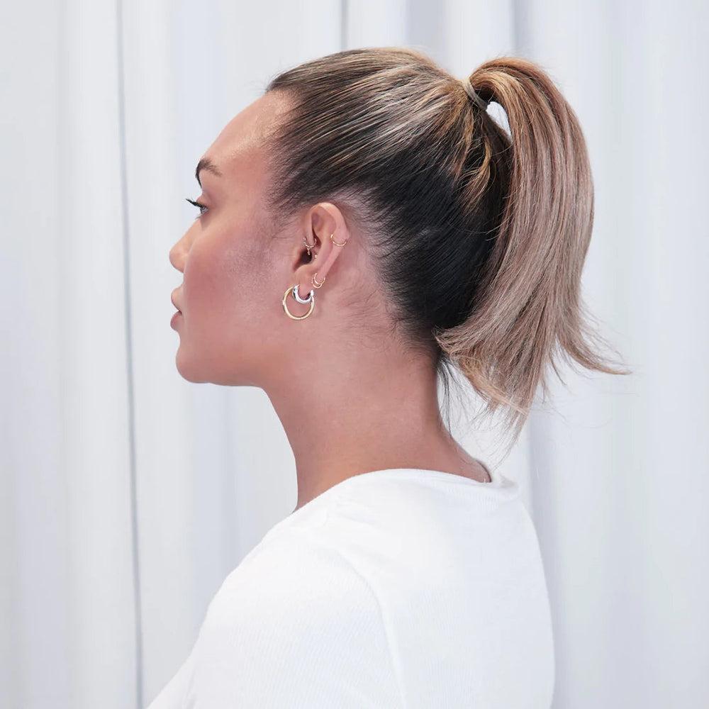 Easilocks 12 Inches Ponytail Light Grey