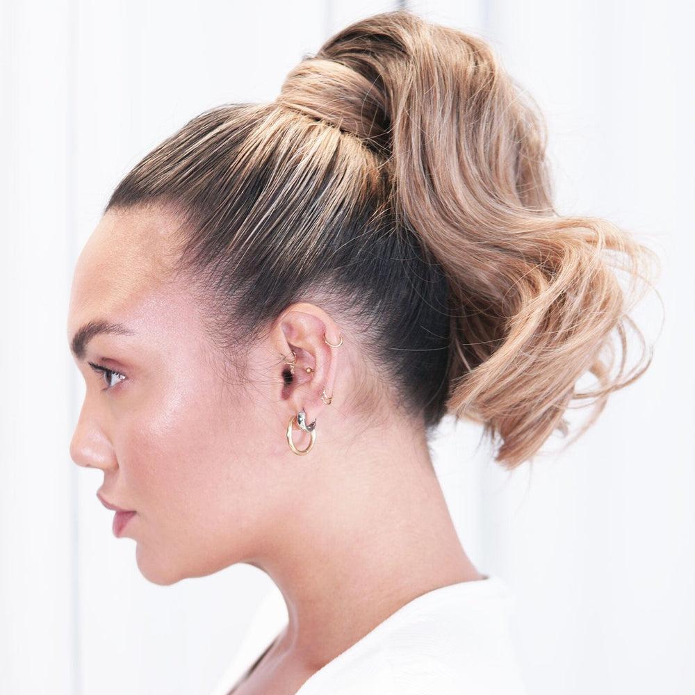 Easilocks 12 Inches Ponytail Light Grey