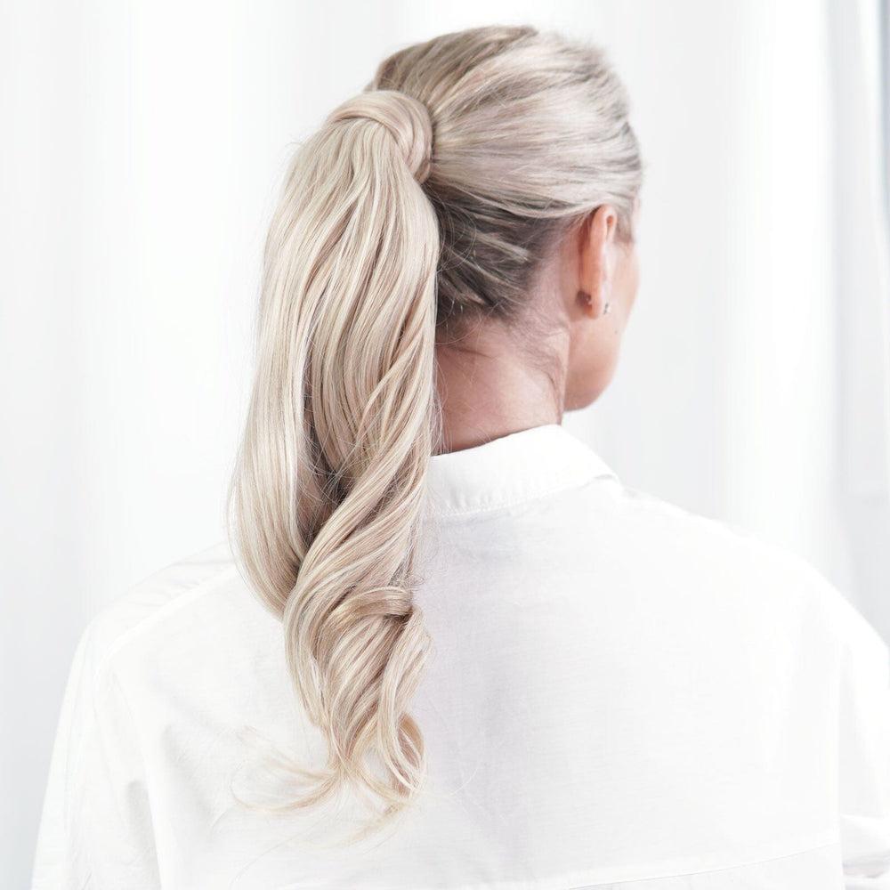Easilocks 16 Inches Ponytail Light Grey